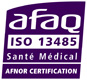 Usinage plastique AFAQ ISO 13485